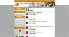 Desktop Screenshot of library.jak-stik.ac.id