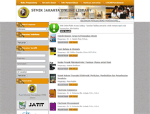Tablet Screenshot of library.jak-stik.ac.id